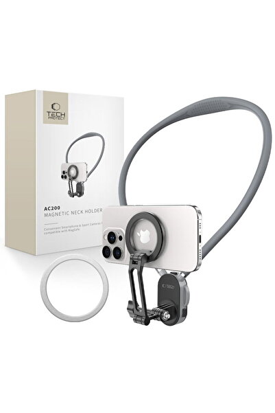 Tech-Protect SUPORT DE GÂT MAGNETIC AC200 MAGSAFE & GOPRO & DJI CRAYON GRI