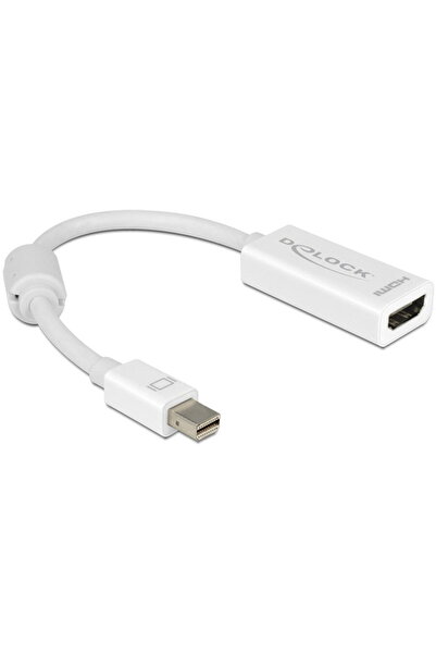 DELOCK Adaptor DisplayPort Mini (M)->HDMI(M) 12cm Alb