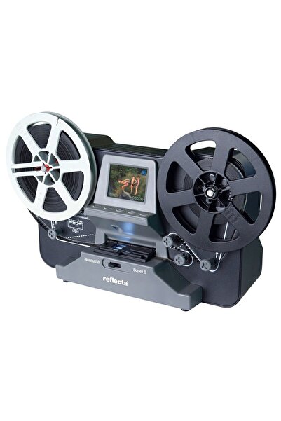 Reflecta Филмов скенер за класически филми Super 8 и Normal 8, опростена диги...
