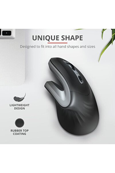 Trust Verro, USB Wireless, Black-Grey