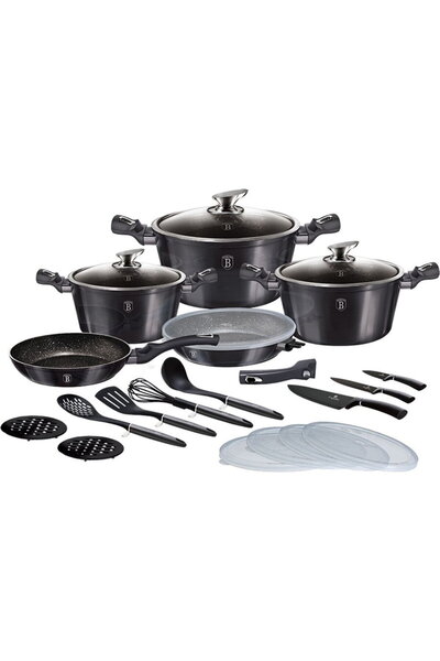 Berlinger Haus ZESTAW GARNKÓW 22 ELE. ACVAMARIN METALIC BH-7181