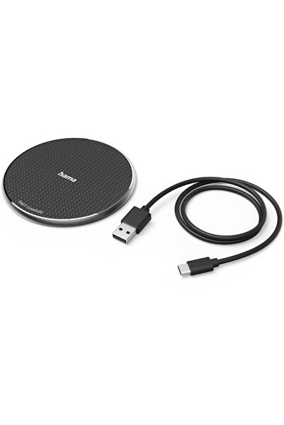 Hama USB-C + USB-C Cable Included 10W Black
