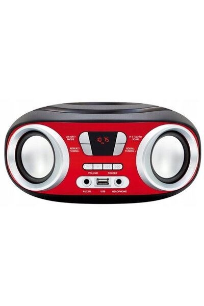 MANTA MM9210 BT Chilli, Bluetooth 5.0, AUX, Rosu