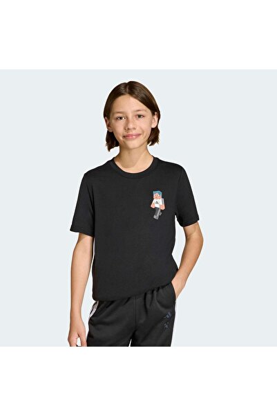 adidas Minecraft trening dječja crna majica (KD0980)
