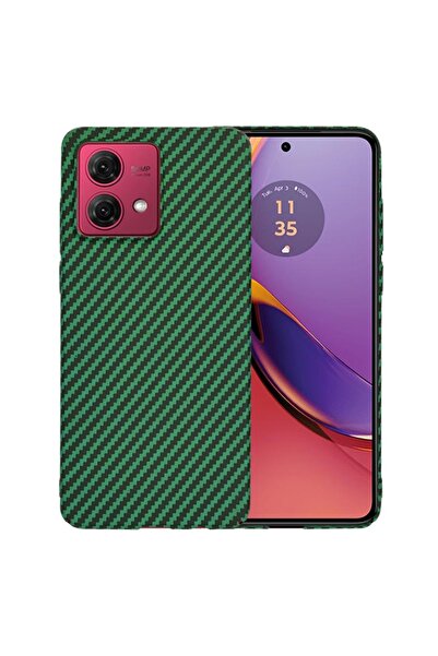 SKYDDAR INNOVATION Husă pentru Motorola Moto G84, textură de carbon, Carbonit...