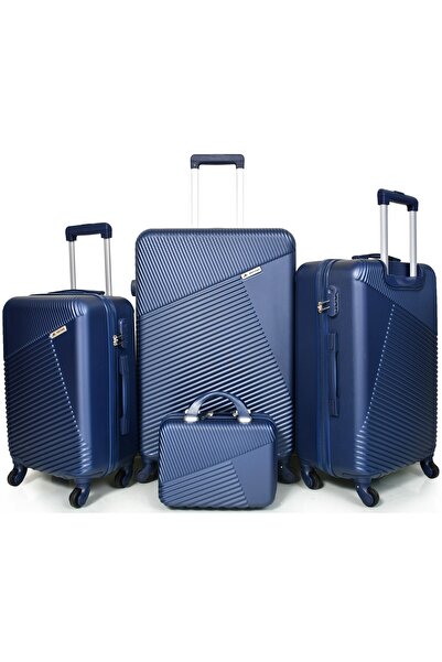 MORANO Morano 4-Piece Luggage Set Durable and Lightweight Spinner Wheeled Sui...