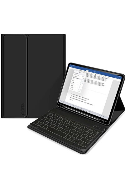 Tech-Protect PIX SC + TASTATURĂ IPAD 10.9 10 / 2022 NEGRU