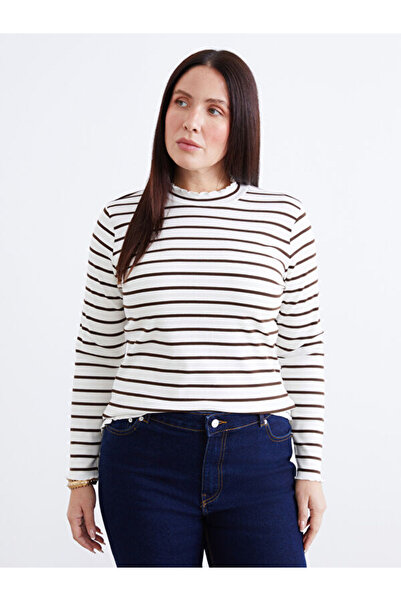 LC Waikiki Sparkling Choices by Shining Store Women's Body with Roba Collar S...