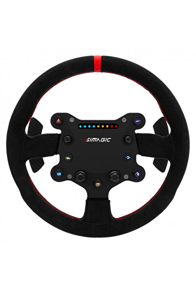 SİMAGİC GTS Alcantara Steering Wheel 325mm Black