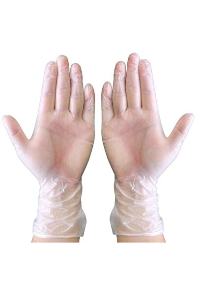 Polonia Disposable medical vinyl gloves - 8, 100/set