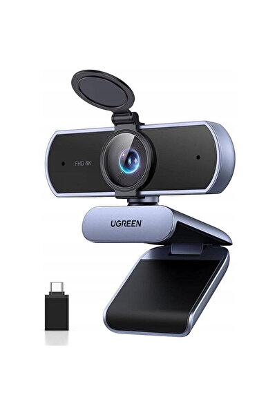 Ugreen 4K Ultra HD, Autofocus, USB Microphone