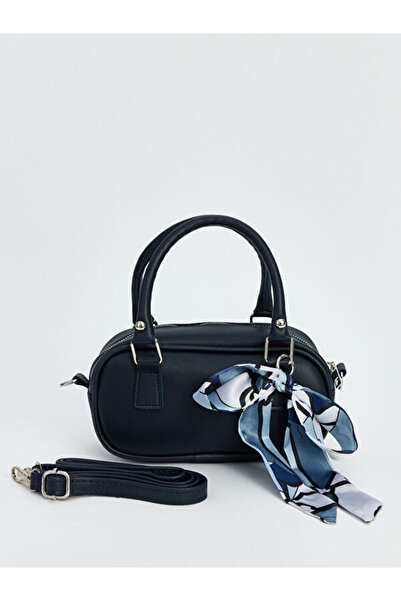 LC Waikiki Rmz Gi̇yi̇m Farkiyla Women's Shoulder Bag with Scarf Accessory