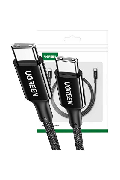 Ugreen Cablu USB-C la USB-C US557, 100W, 5A (negru)