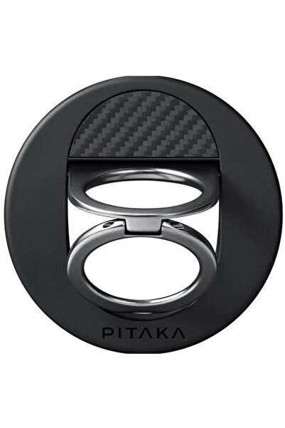 PITAKA Suport inel MagEZ Grip 3, Compatibil cu MagSafe, Negru
