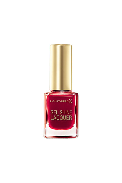 Max Factor , Gel Shine Lacquer, Top Coat, Nail Polish, 50, Radiant Ruby, 11 ml