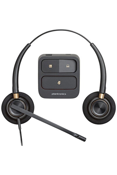 Poly EncorePro 520, Căști, Cu fir, Negru