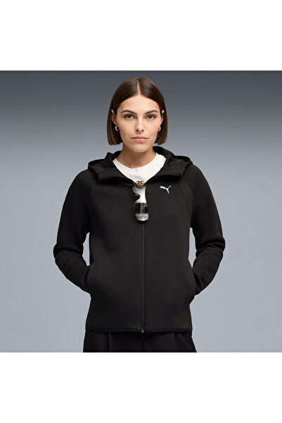 Puma Evostripe Γυναικείο Μαύρο Μπουφάν (691898-01)