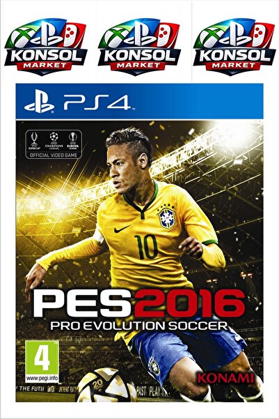 Konsol Market PES 16 - Playstation 4 Oyunu (Açılmış)