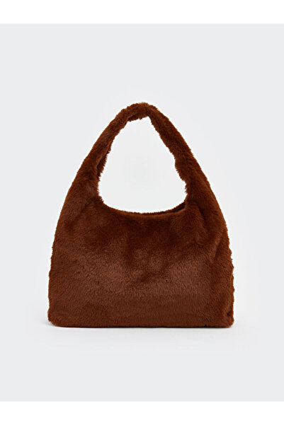 LC Waikiki Rmz Gi̇yi̇m Farkiyla Fur Women's Shoulder Bag