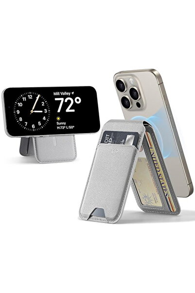 ESR Husa pentru iPhone 15 Pro Max - Classic Hybrid HaloLock - Clear Grey