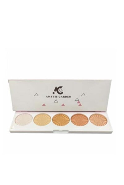 Amethyst Garden باليت إضاءة الوجه بخمسة ألوان من NO.2