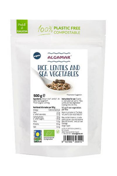 Algamar Orez si linte cu alge marine 500g