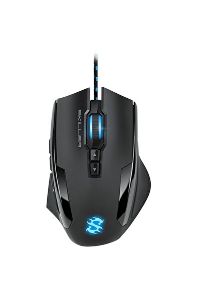 SHARKOON Skiller SGM1 – Mouse gaming USB, optic 10.800 DPI, 12 butoane progra...
