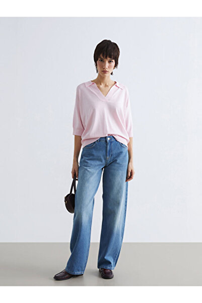 LC Waikiki RMZ GİYİM FARKIYA بنطلون جينز نسائي بقصة بالون فيت