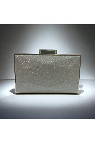 Butik Sparkling Sand Sim Silver Dress Bag