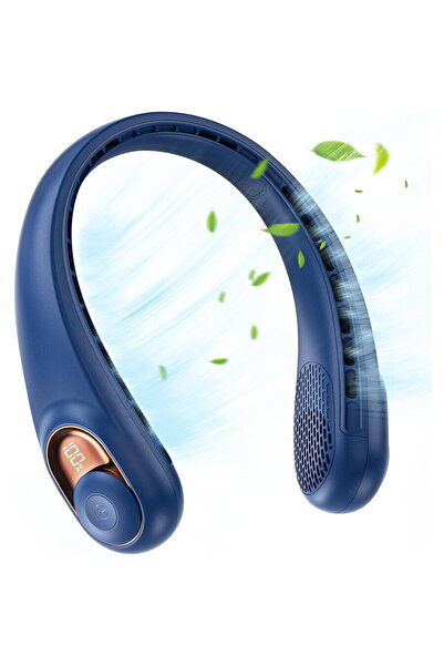 Techsuit Ventilator pentru Gat 5200mAh, 5800RPM - (S9) - Blue