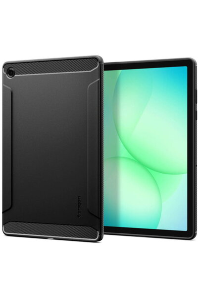 Spigen Case for Samsung Galaxy Tab A11 Plus - Rugged Armor - Matte Black