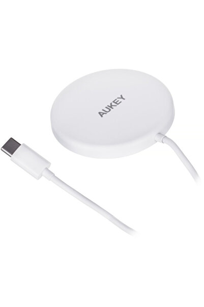 AUKEY USB-C MagSafe 15W Alb