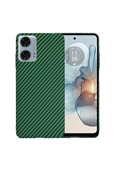 SKYDDAR INNOVATION Case for Motorola Moto G24 Power, carbon texture, Carbonit...