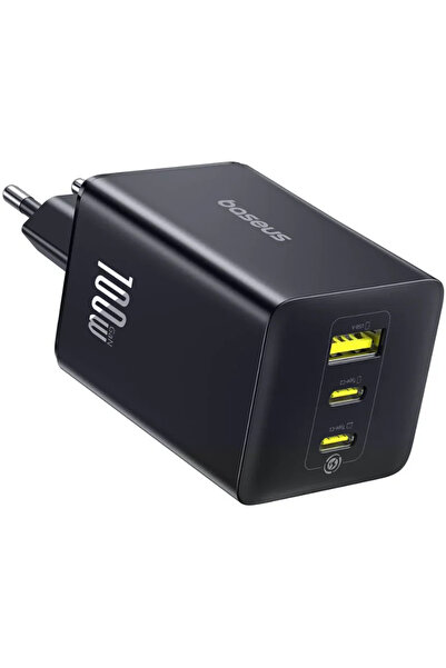 Baseus EnerFill FE11, 100W, 2xUSB-C, 1xUSB, GaN6, Gri