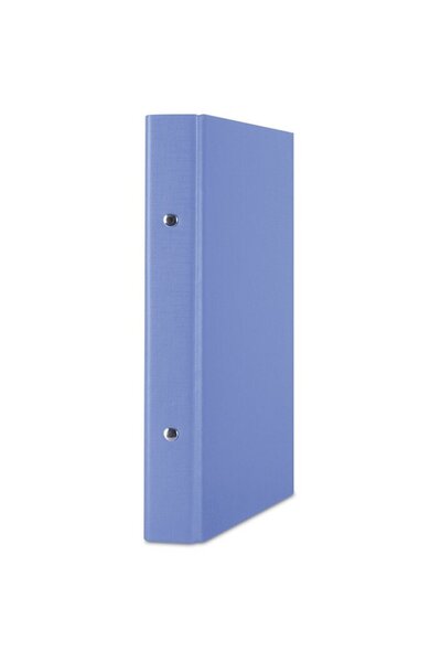 donau A5 mechanical notebook, PP laminated, 2 rings - D20mm, - blue