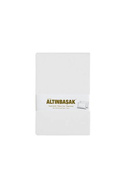 Altınbaşak Husă de pernă Freesia, pachet de 2, albă, 50x70, albă