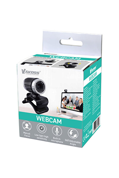 Vakoss WS-3355 VGA уеб камера с микрофон