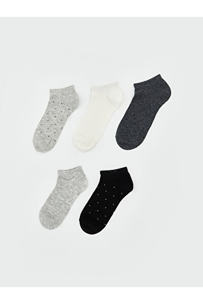 LC Waikiki Nevavm with a Difference, Lcw Dream Gray Patterned 5-Piece Pack Wo...