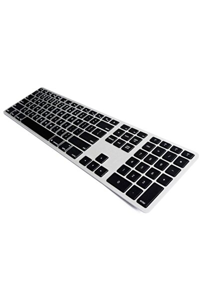 Matias Tastatură Mac aluminiu, iluminare din spate Bluetooth, argintiu