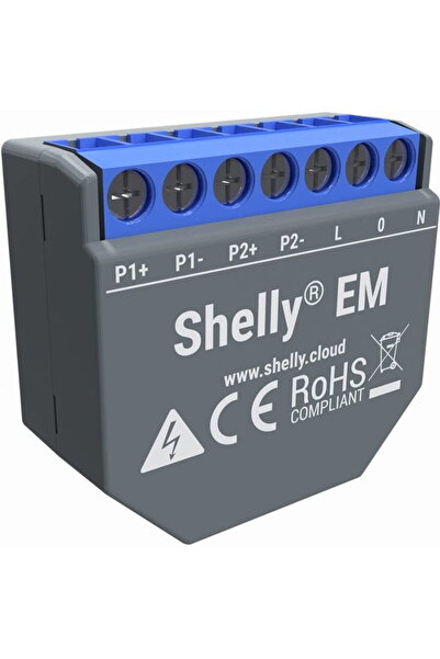 Shelly EM, monofazat, contor de consum mare