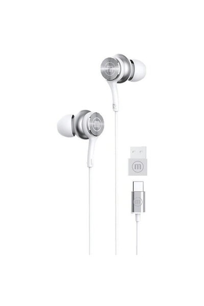 Maxell XC1, In-Ear, Cu fir, Alb