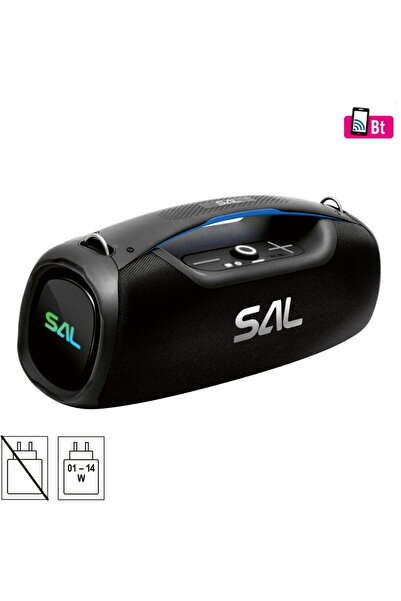 Somogyi Boombox, rezistent la apa Bluetooth 100 W Negru