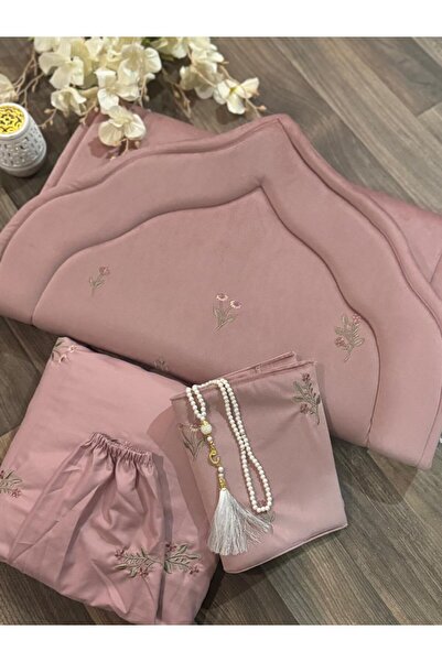 Generic طقم سجادة مع شرشف صلاة نسائي