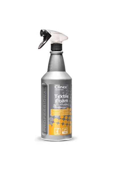 Clinex Spuma pentru curatarea tapiteriei, 1 litru, cu pulverizator, Textile Foam