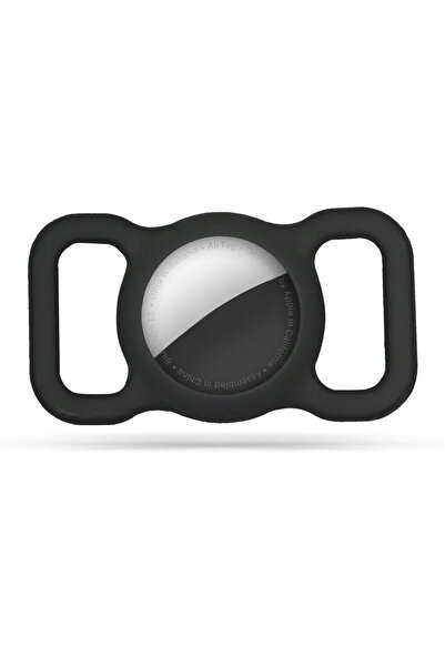 Tech-Protect Etichetă netedă pentru animale de companie, cu măr, neagră