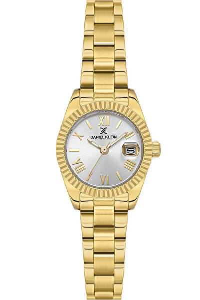 Daniel Klein Kadın Kol Saati Tam Çelik Kasa Kordon 3 ATM Su Geçirmez Şık Tasarım