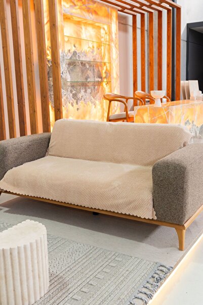 BELLA BOHEMS Soft Welsoft 3-Seater Sofa Cover - Non-Slip Washable Sofa Cover