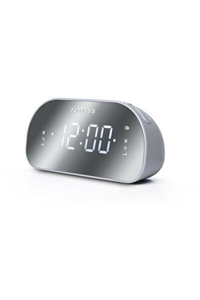 Muse M-170CMR radio cu ceas și oglindă digitală, alb
