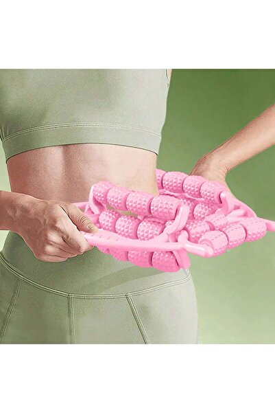 Choice 29 roller 29 roller handheld leg beauty tool yoga stick ring leg clamp...