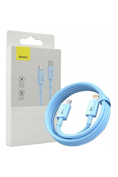 Baseus Superior, USB-C/Lightning, 20W, 1m, Albastru